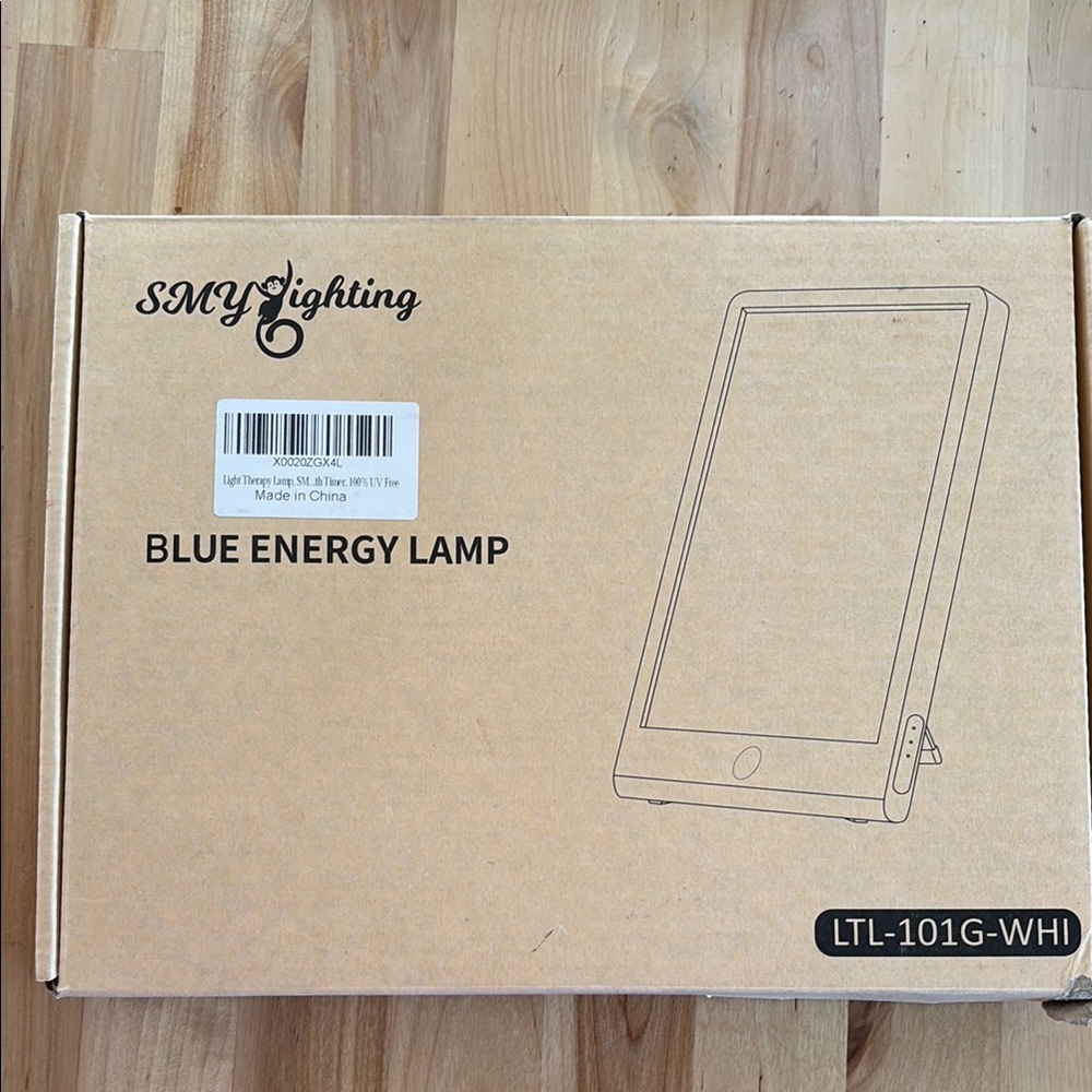 Blue Energy Lamp